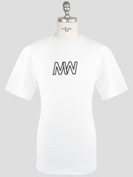 Kiton Knt White Cotton T-Shirt