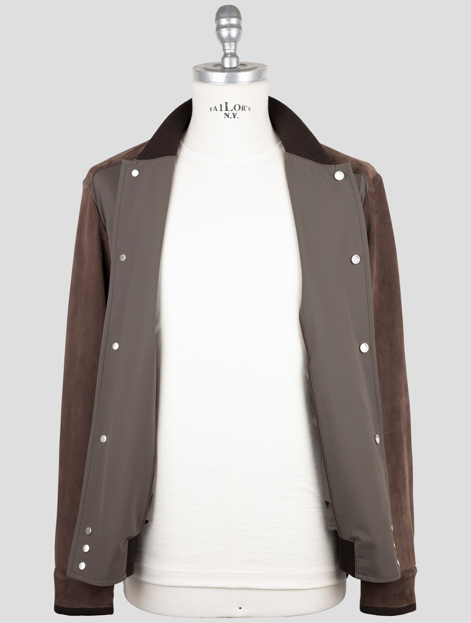 Kiton Brown Pa Ea Coat