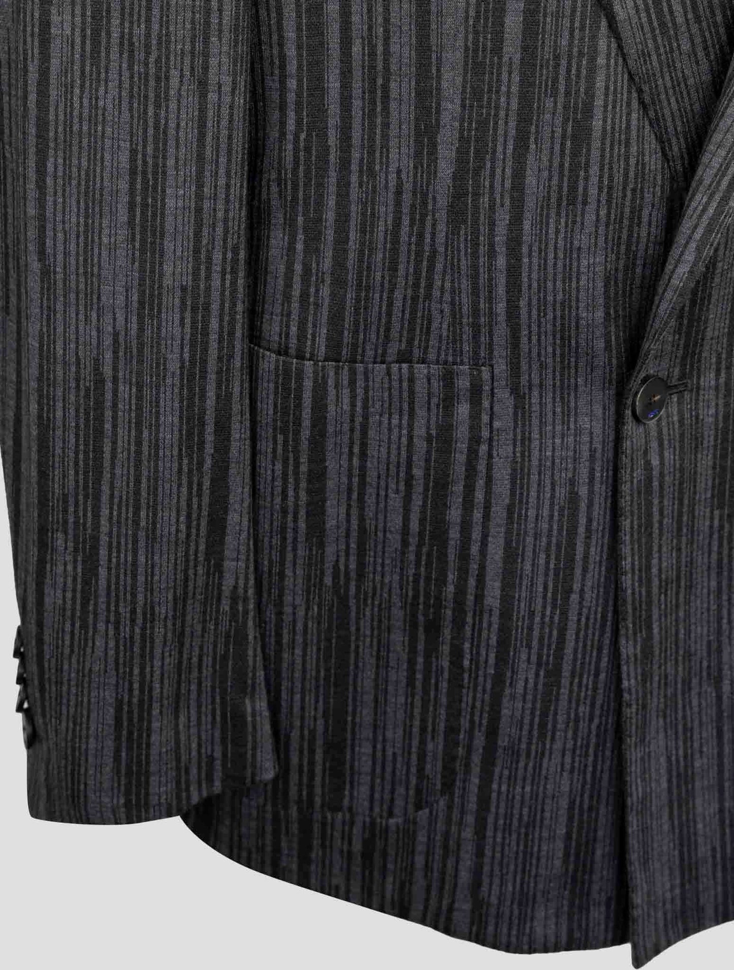 Kiton Knt Gray Wool Double Breasted Suit