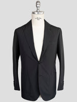 Kiton Knt Dark Blue Pl Suit