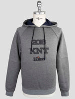 Kiton Knt Gray Viscose Ea Sweater Hoodie