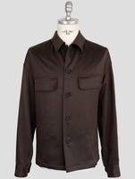 Kiton Knt Brown Cashmere Pa Ea Overshirt