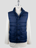 Kiton Knt Blue Pa Coat Gilet