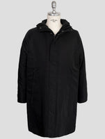 Kiton Knt Black Pa Overoat