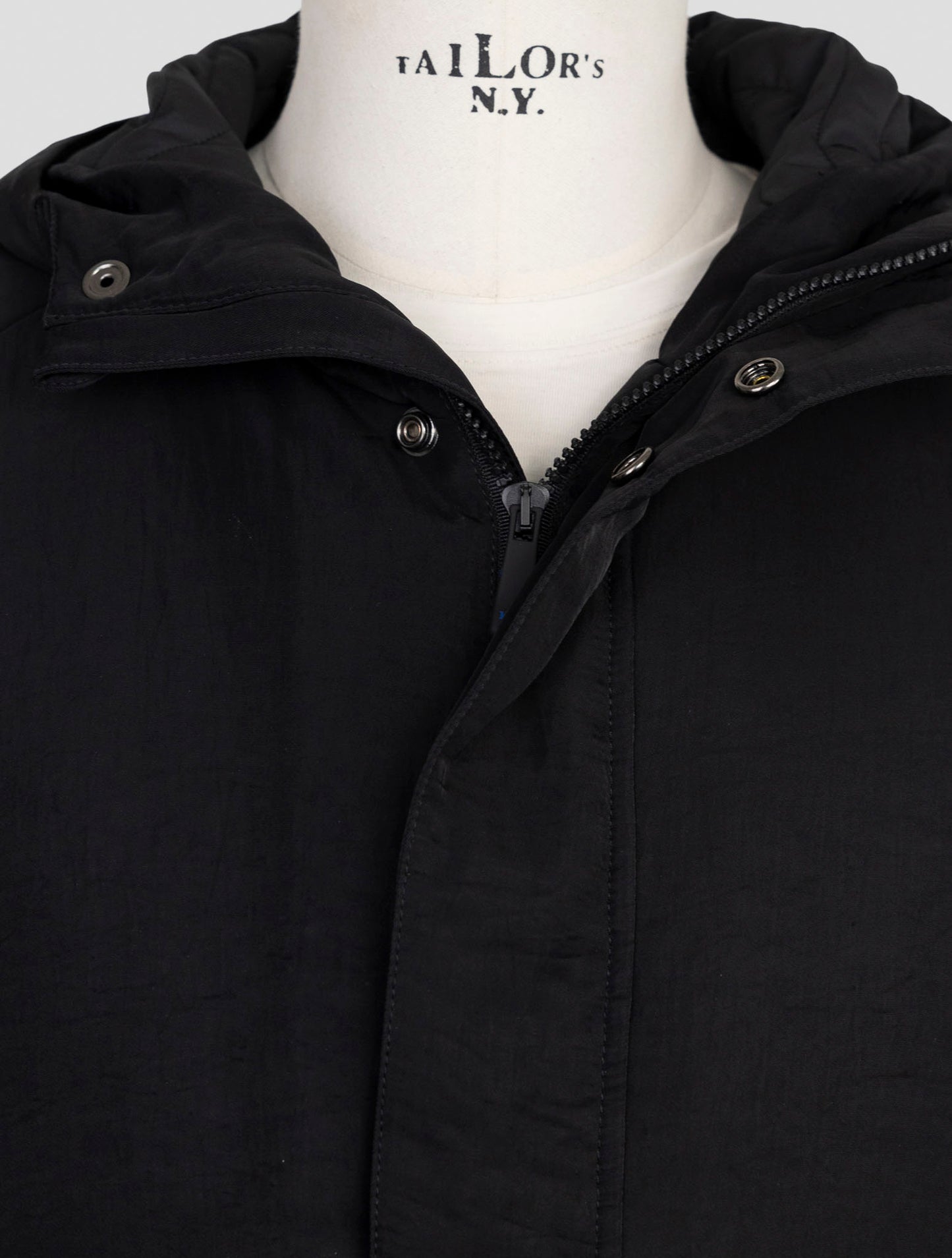 Kiton Knt Black Pa Overoat