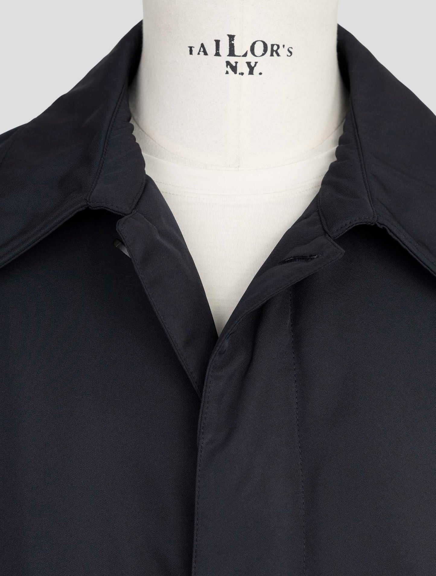 Kiton Knt Blue Pl Overoat