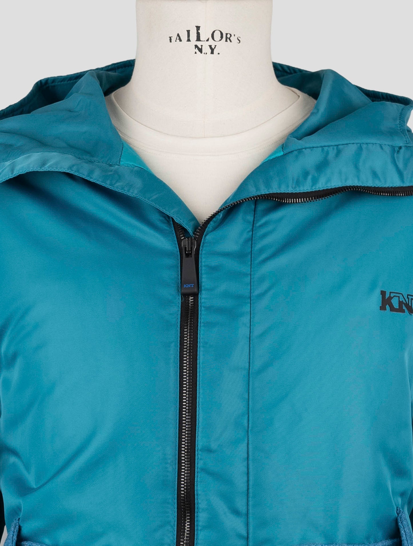 Kiton Knt Light Blue Pa Overoat