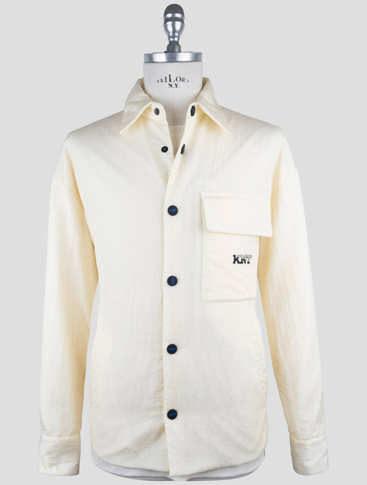 Kiton Knt White Pa Coat