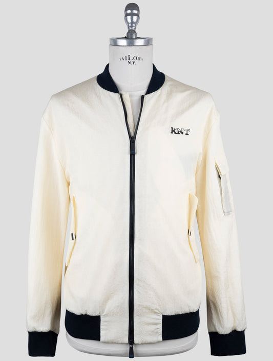 Kiton Knt White Pa Coat