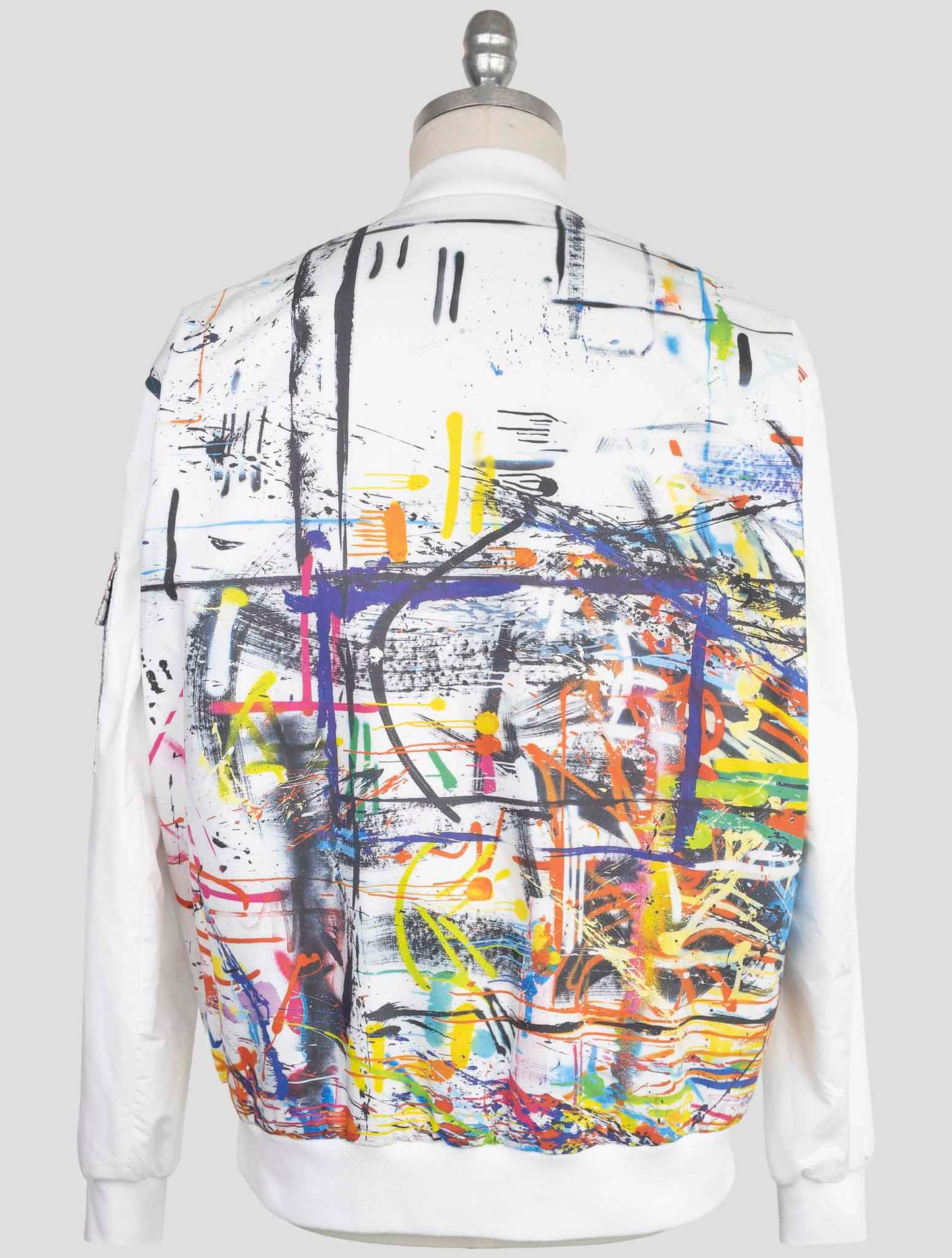 Kiton Knt White Cotton Coat