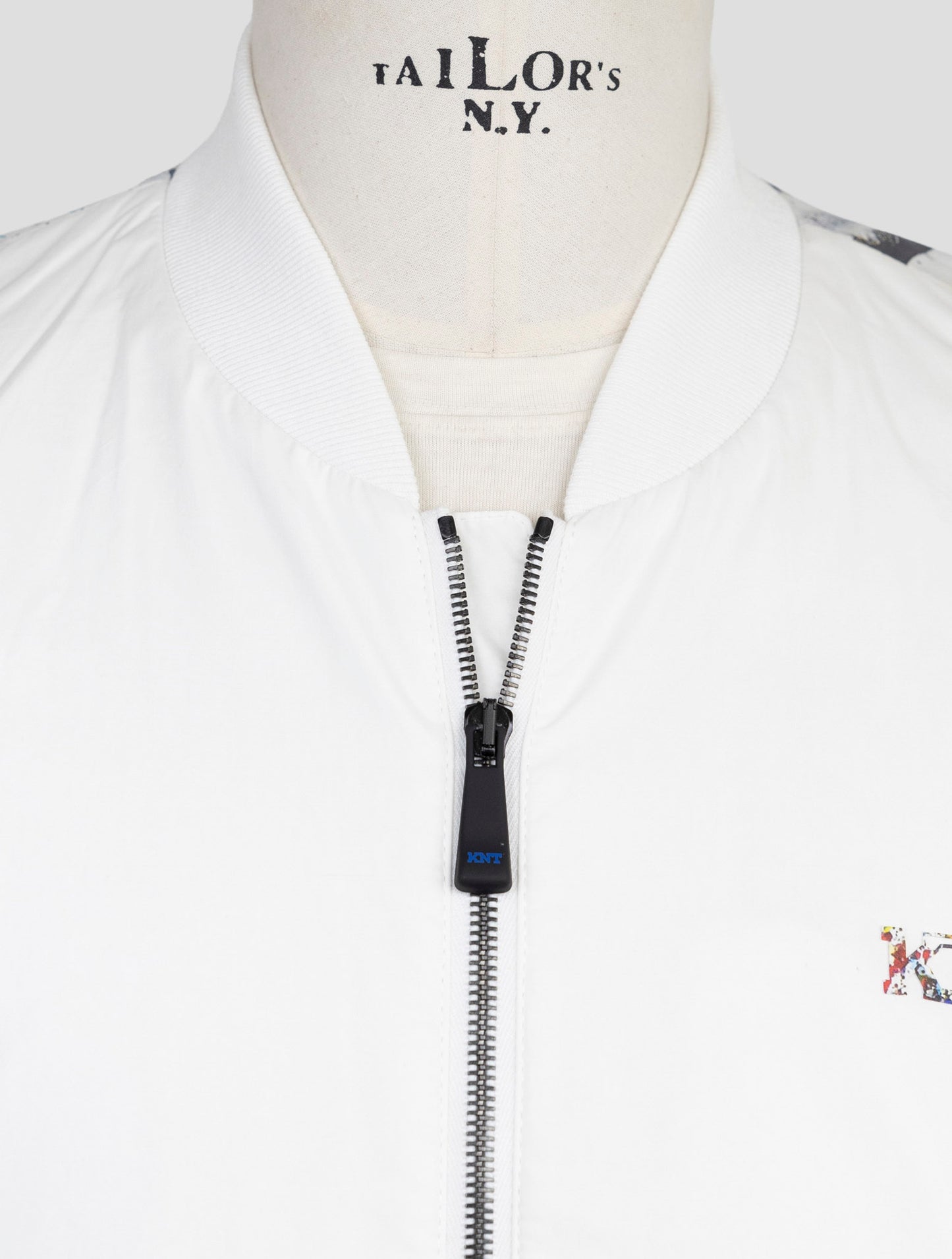Kiton Knt White Viscose Pa Ea Coat