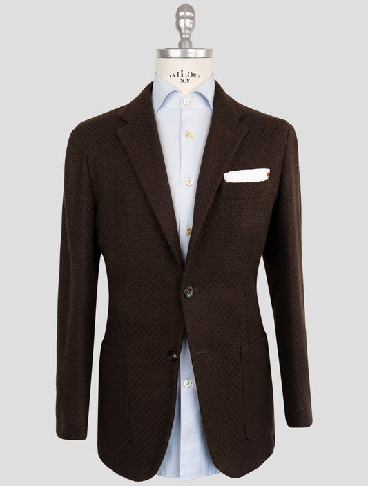 Kiton Brown Cashmere Blazer