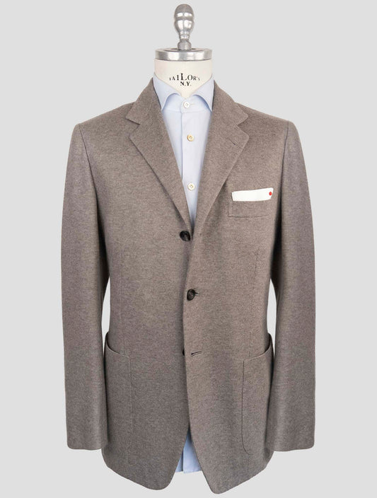 Kiton Light Brown Cashmere Pa Blazer