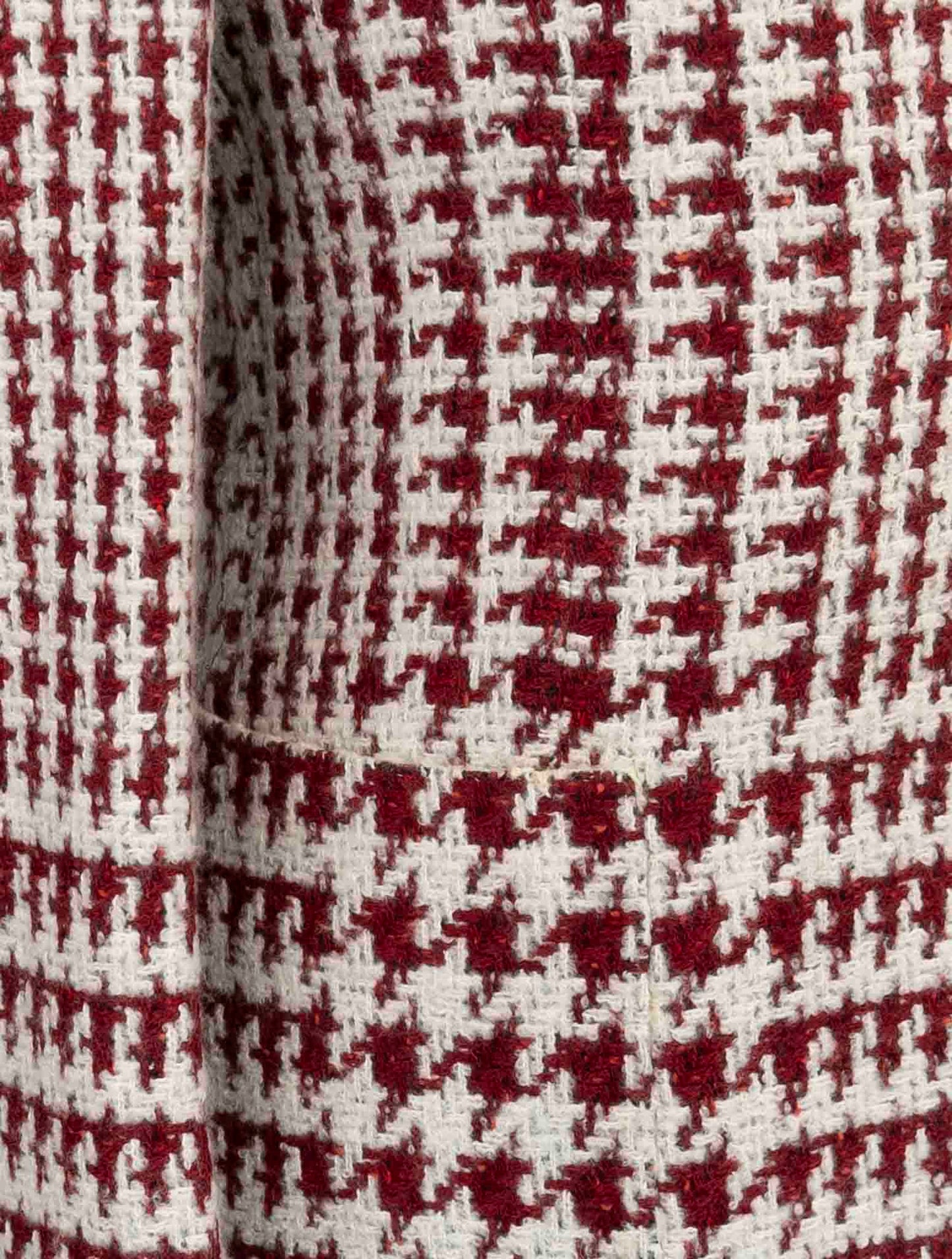 Kiton Red White Cashmere Silk Blazer