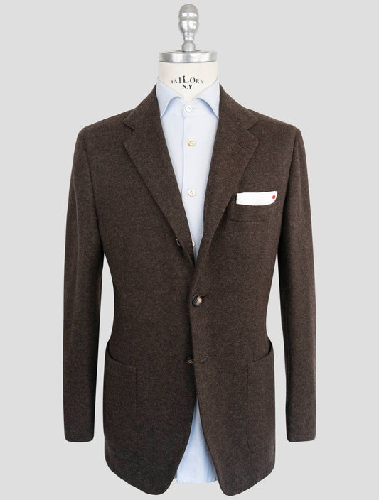 Kiton Brown Cashmere Pa Blazer