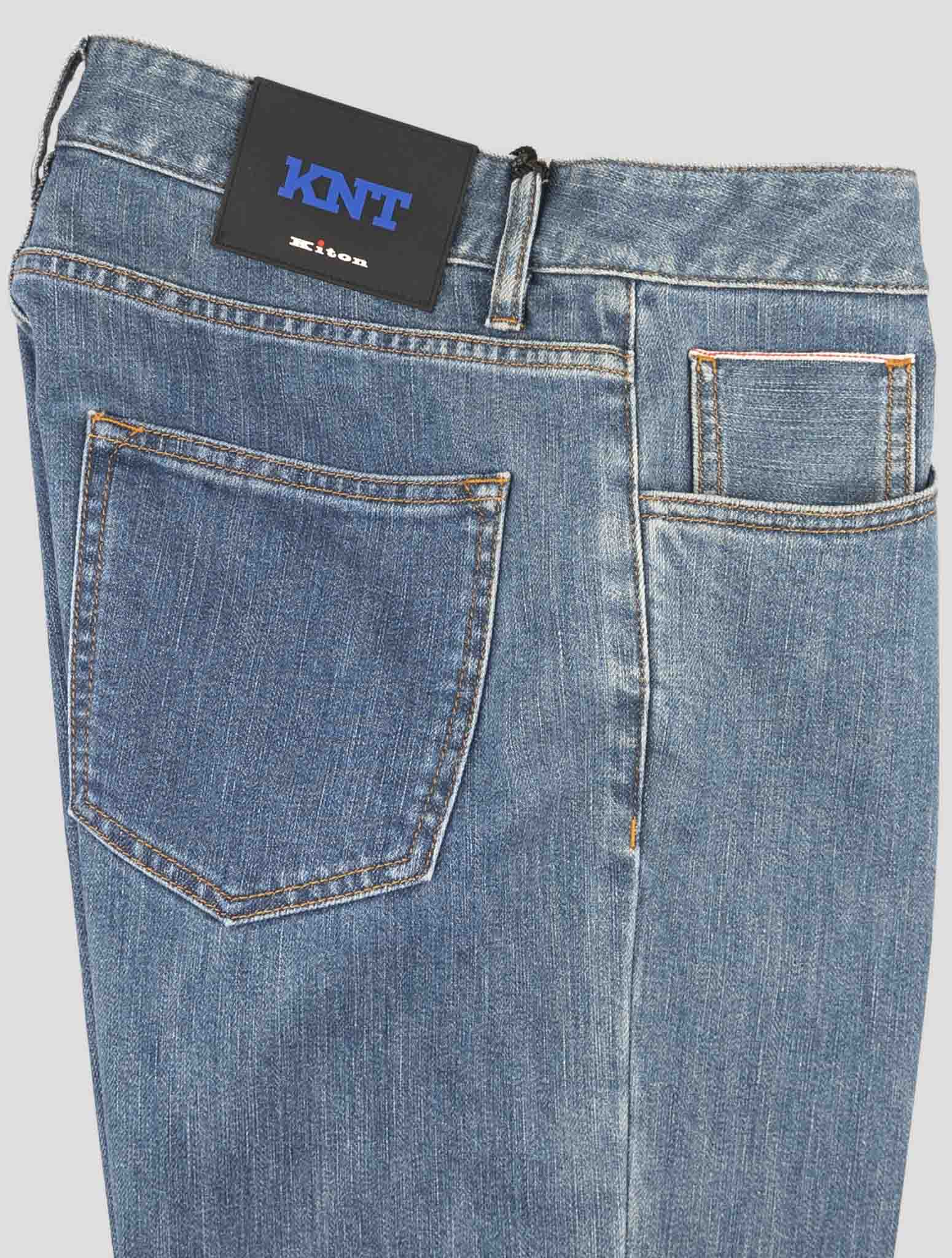 Kiton Knt Denim Cotton Pe Jeans