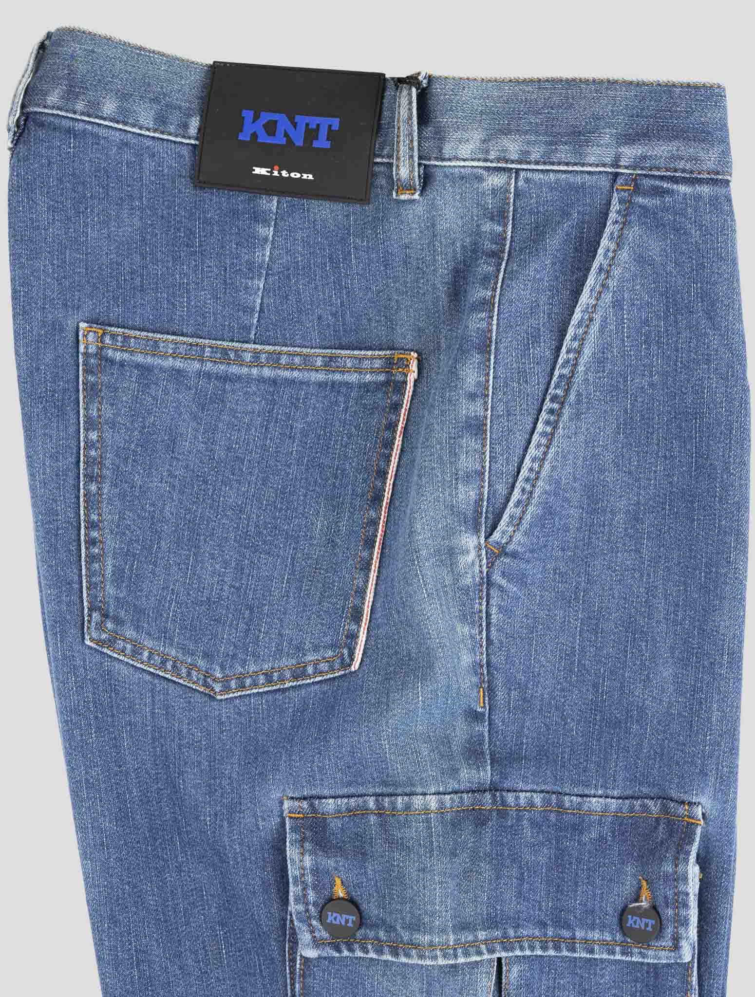 Kiton Knt Denim Cotton Pe Jeans