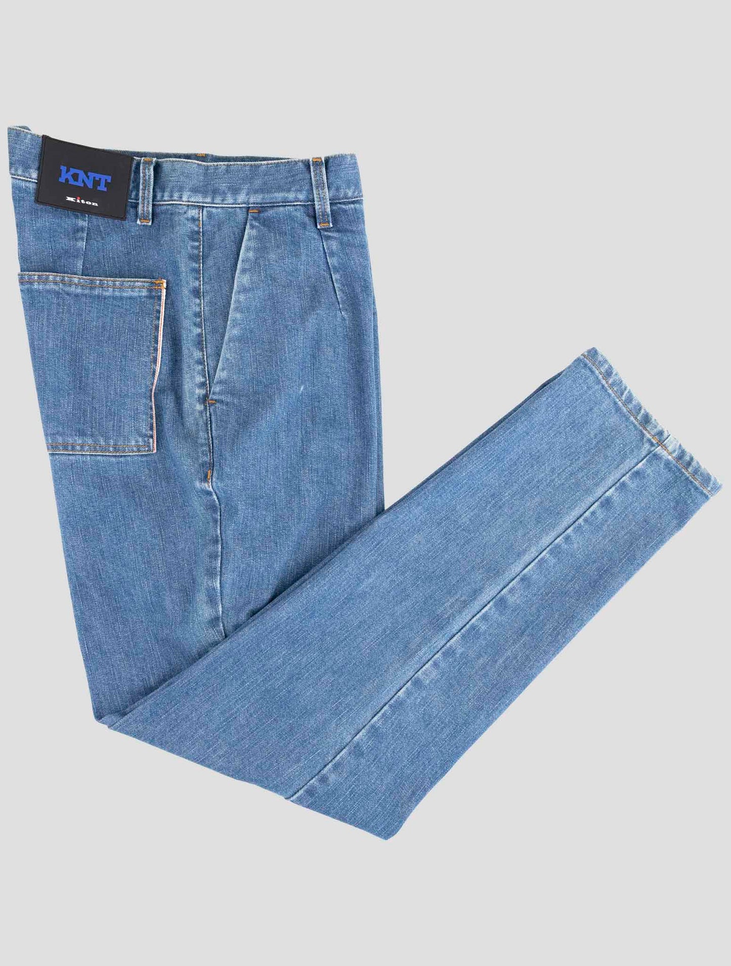 Kiton Knt Denim Cotton Jeans