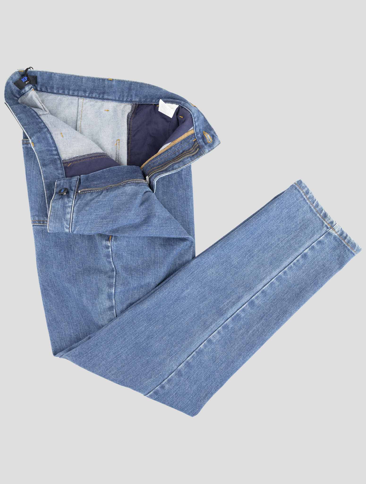 Kiton Knt Denim Cotton Jeans