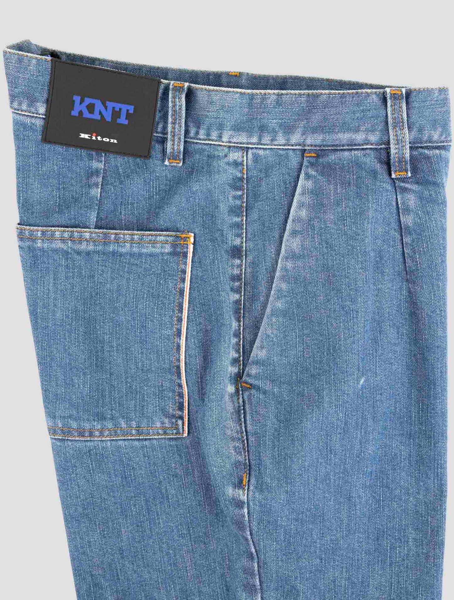 Kiton Knt Denim Cotton Jeans