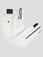 Kiton Knt Beige Cotton Cargo Pants