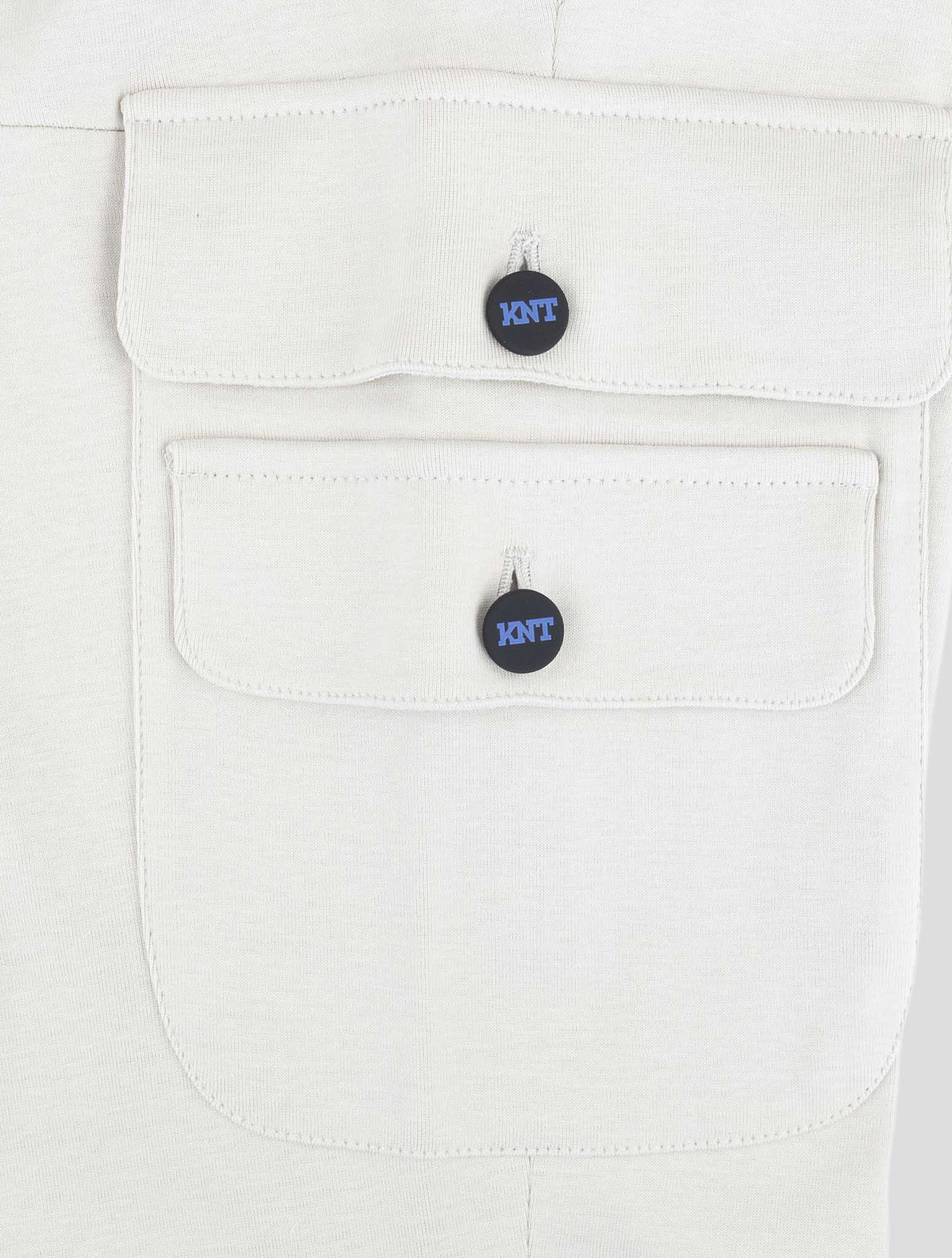 Kiton Knt Beige Cotton Cargo Pants