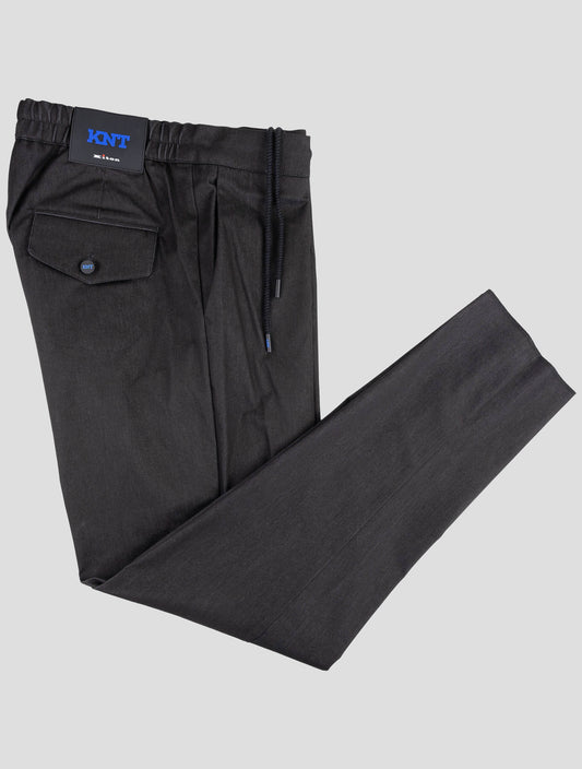Kiton Knt Brown Cotton Pa Ea Pants
