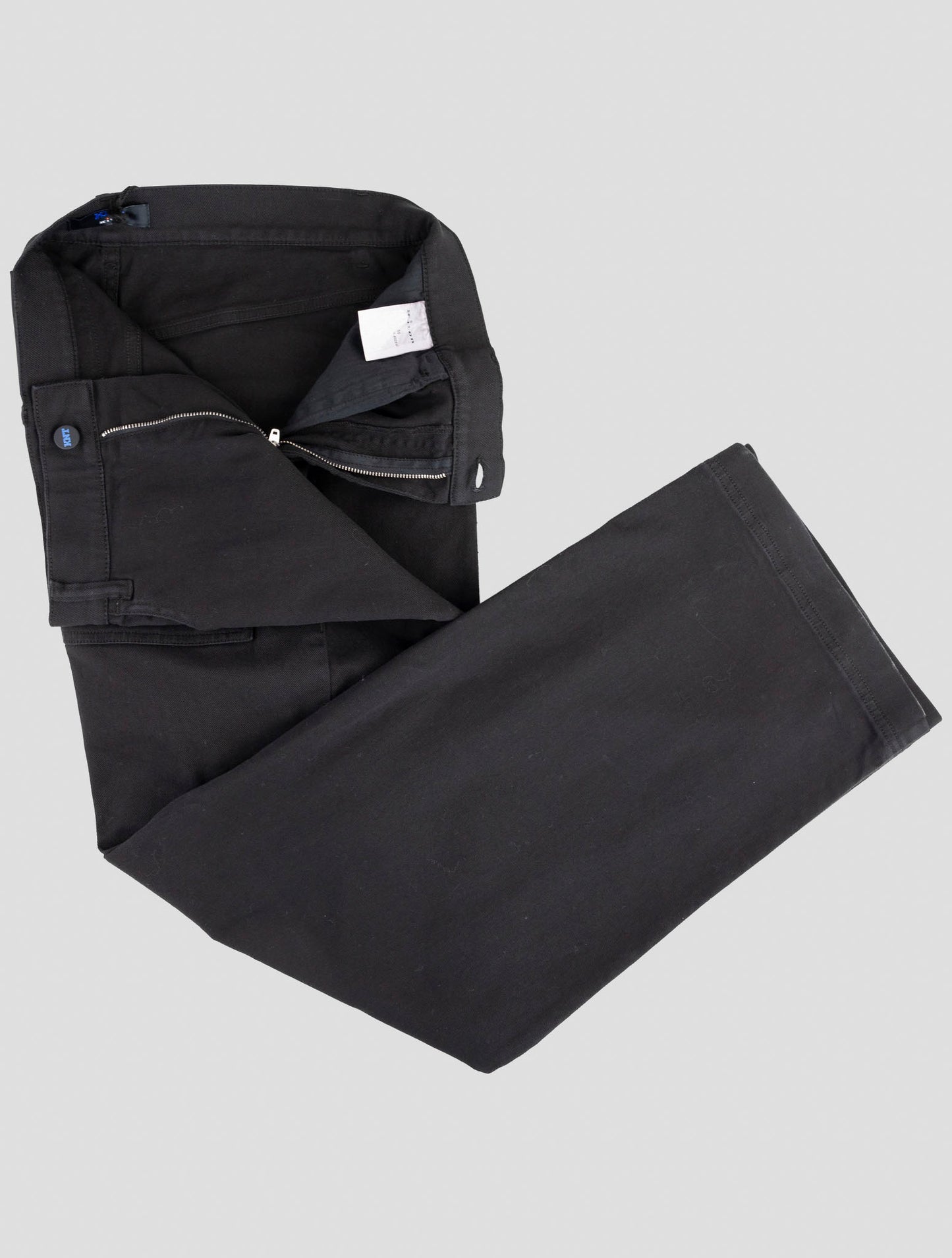 Kiton Knt Black Cotton Ea Jeans