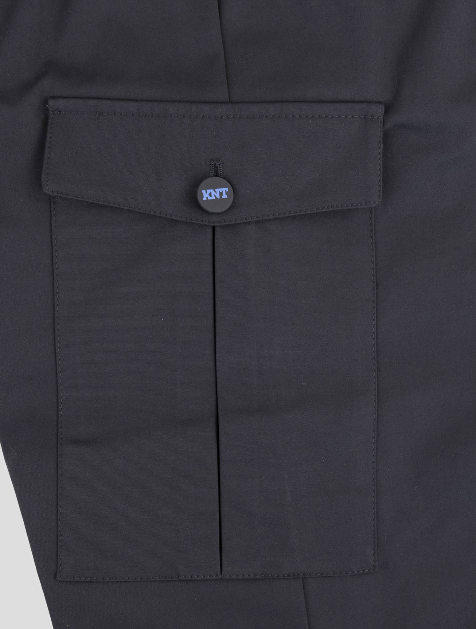Kiton Knt Black Wool Pants