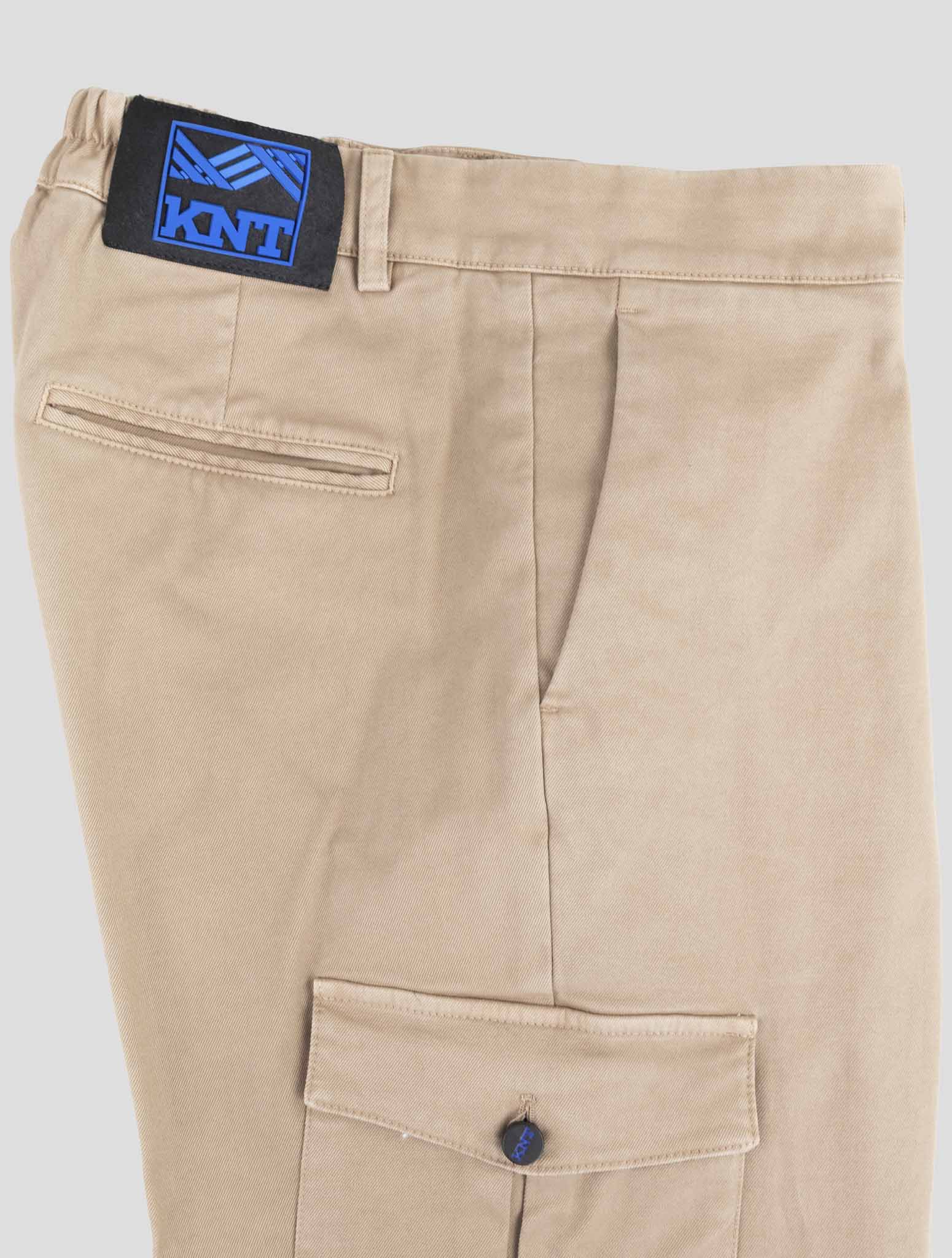 Kiton Knt Brown Cotton Ea Cargo Pants