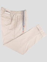 Kiton Knt Beige Cotton Ea Pants