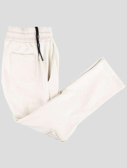 Kiton Knt Beige Cotton Jogging Cargo Pants