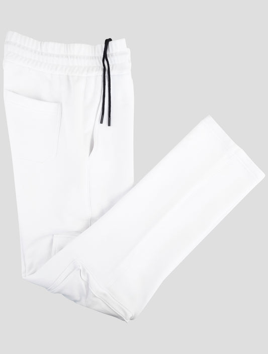 Kiton Knt White Cotton Special Edition Cargo Pants