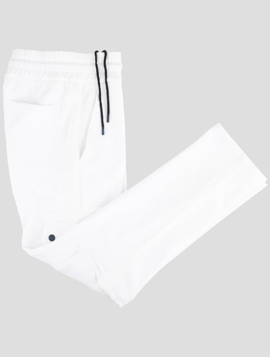 Kiton Knt White Cotton Special Edition Cargo Pants