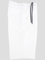 Kiton Knt White Cotton Short Pants