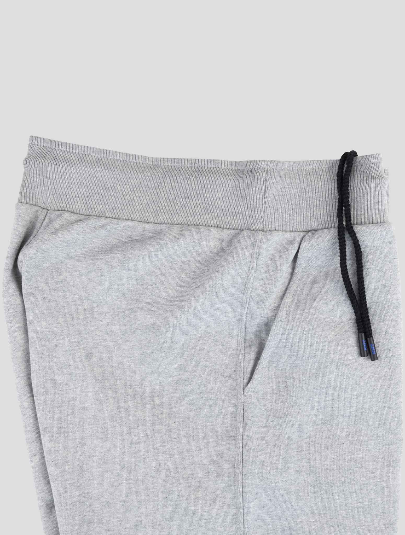 Kiton Knt Gray Cotton Short Pants