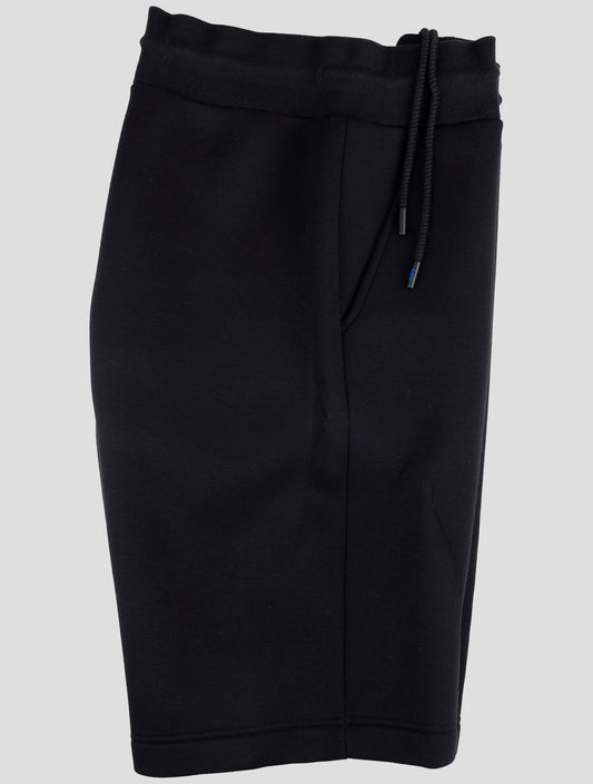 Kiton Knt Black Viscose Ea Short Pants