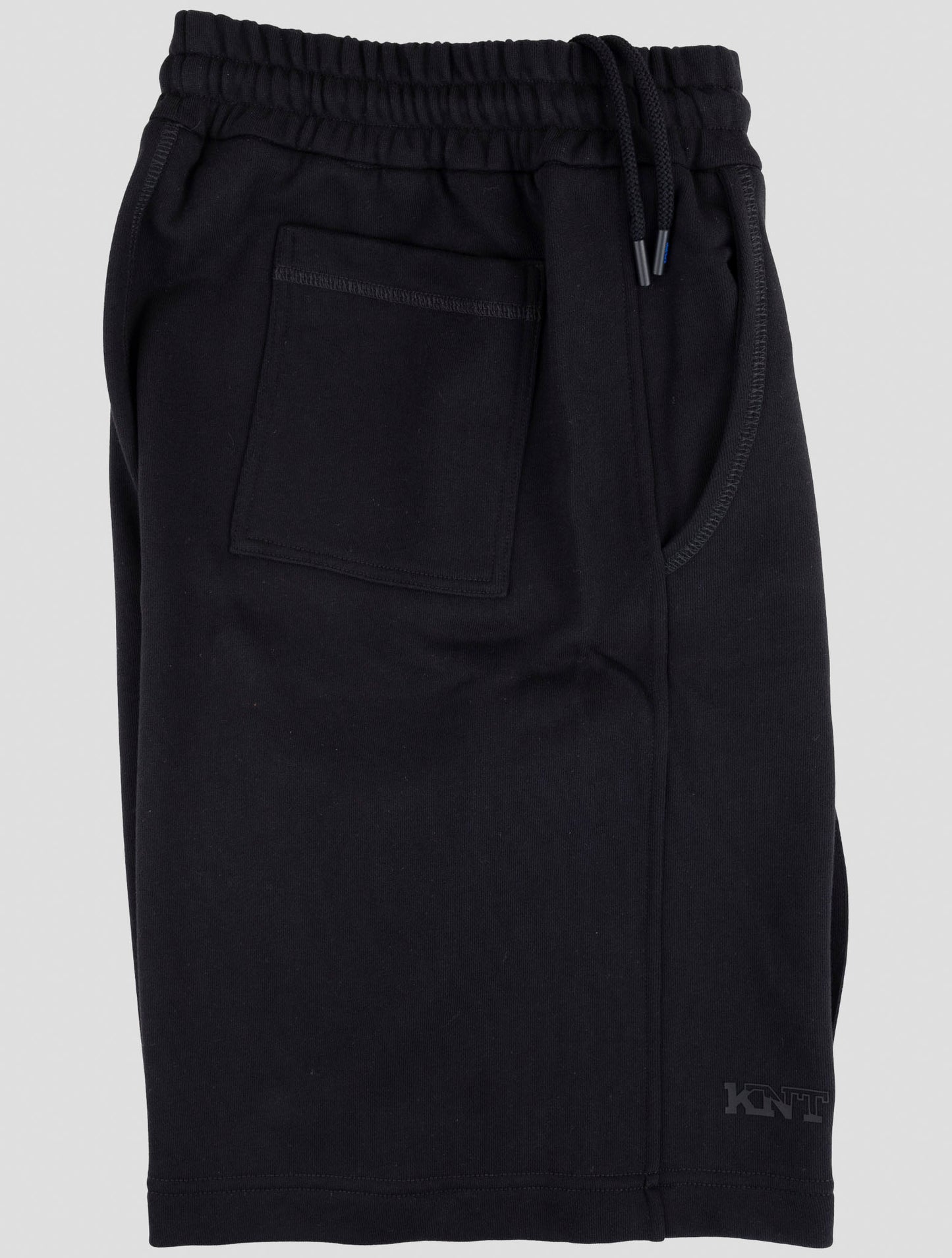Kiton Knt Black Cotton Short Pants