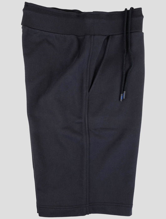 Kiton Knt Black Cotton Short Pants
