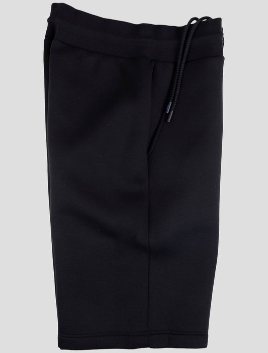 Kiton Knt Black Viscose Ea Short Pants