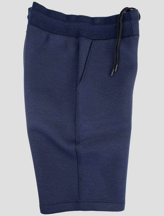 Kiton Knt Blue Viscose Ea Short Pants