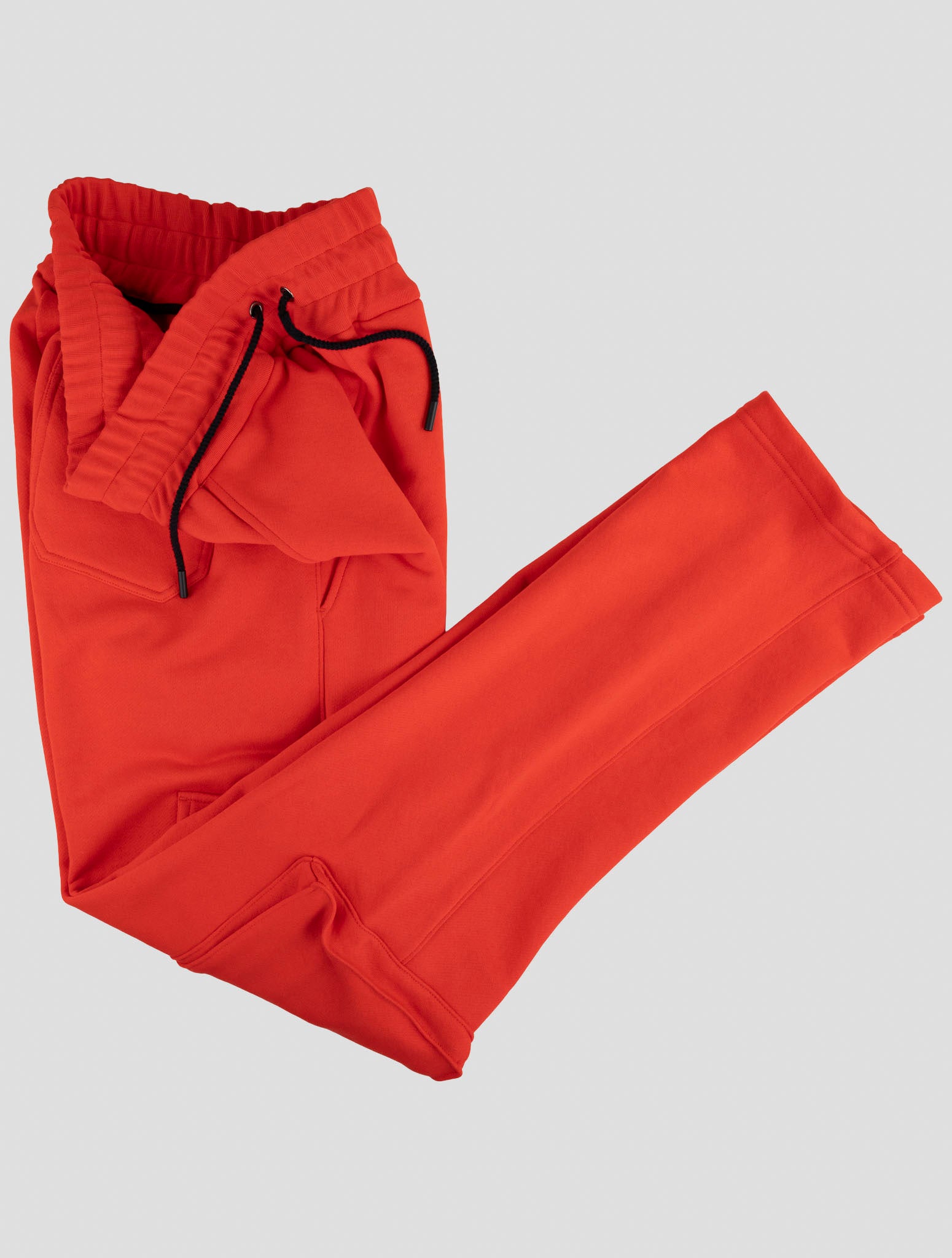 Kiton Knt Red Cotton Jogging Pants
