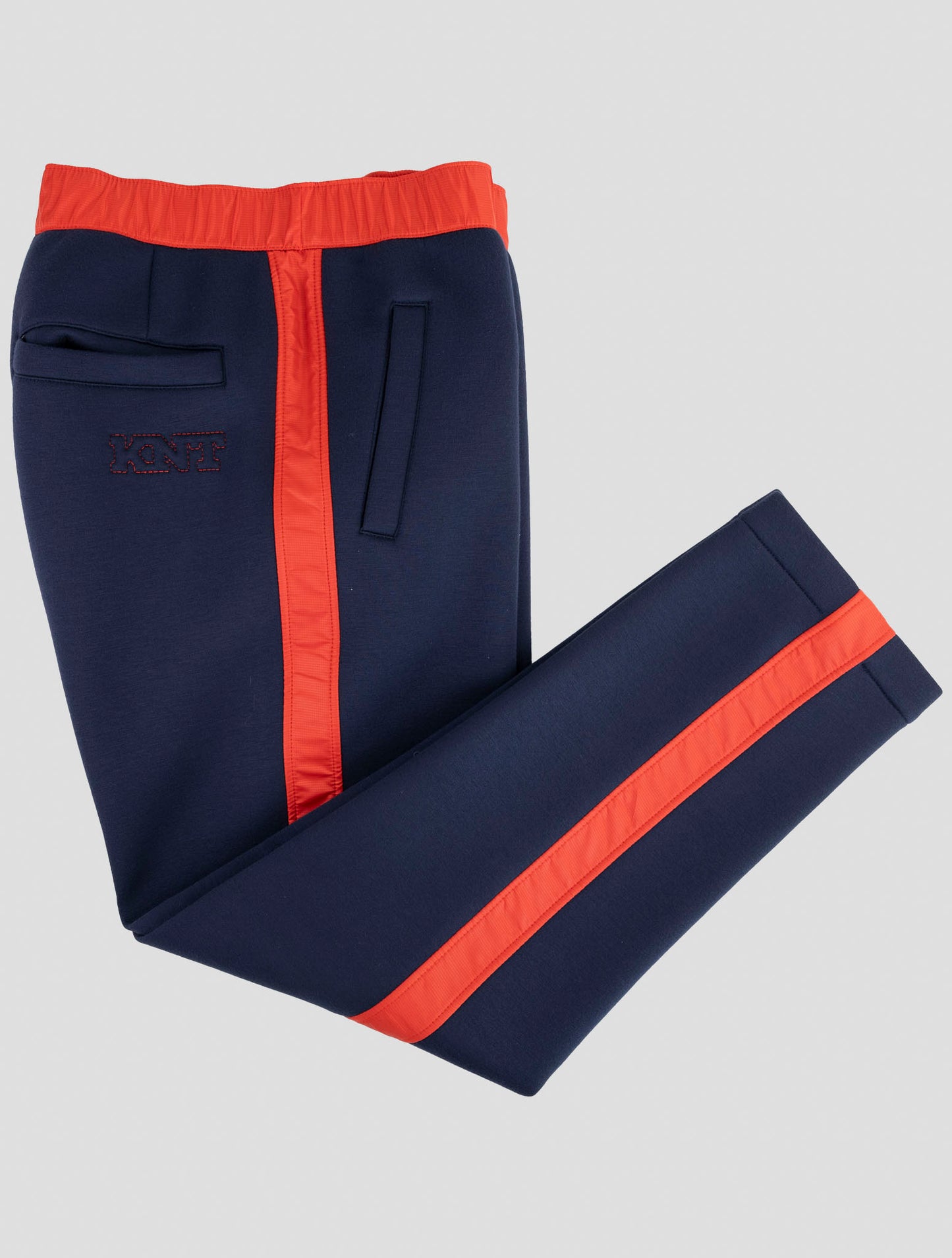 Kiton Knt Blue Viscose Ea Pants