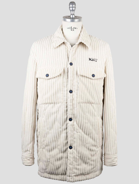 Kiton Knt White Pl Pa Velvet Coat