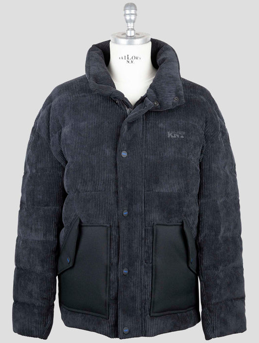 Kiton Knt Black Pl Pa Ea Velvet Coat