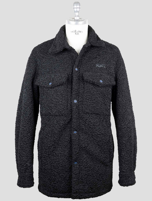 Kiton Knt Black Pl Pa Ea Coat