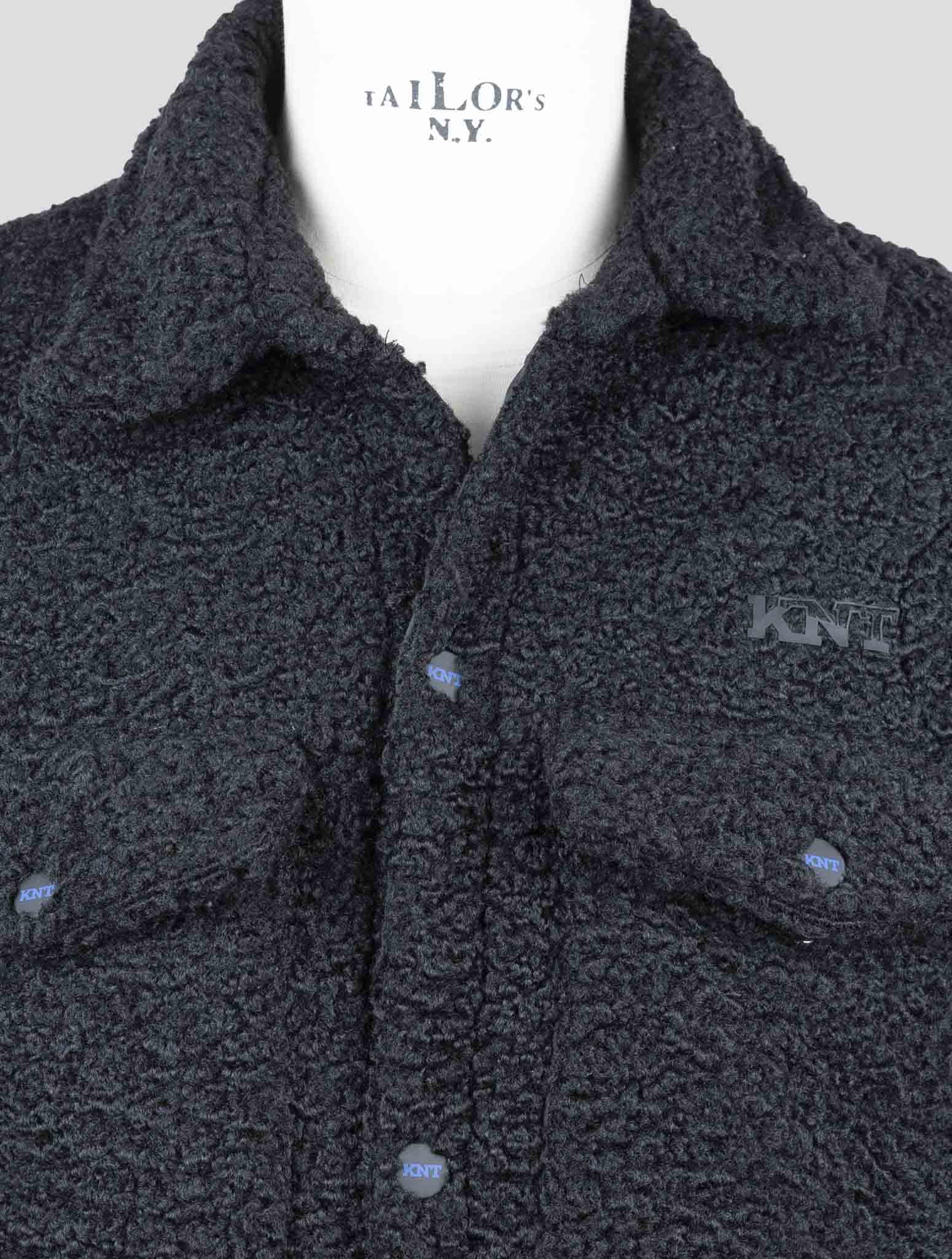 Kiton Knt Black Pl Pa Ea Coat