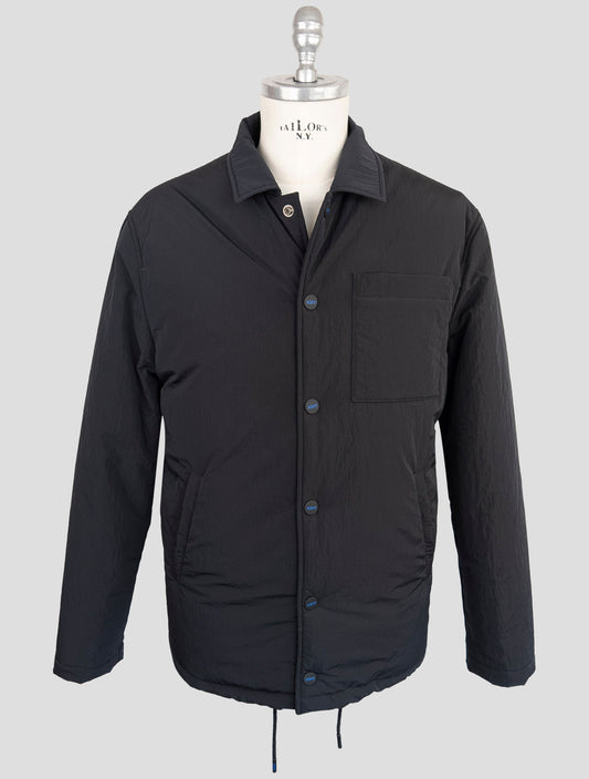 Kiton Knt Black Pa Coat