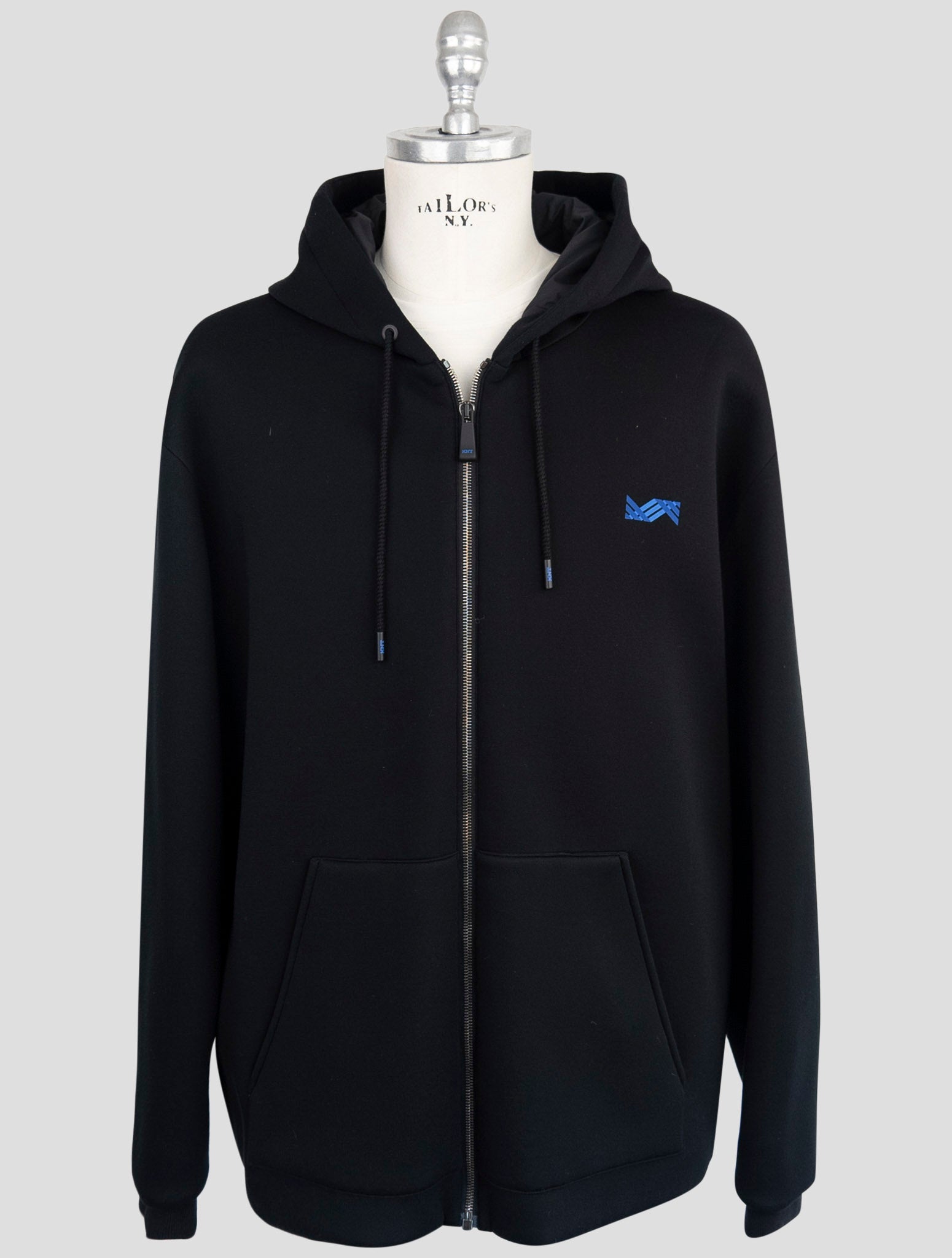 Kiton Knt Black Modal Coat