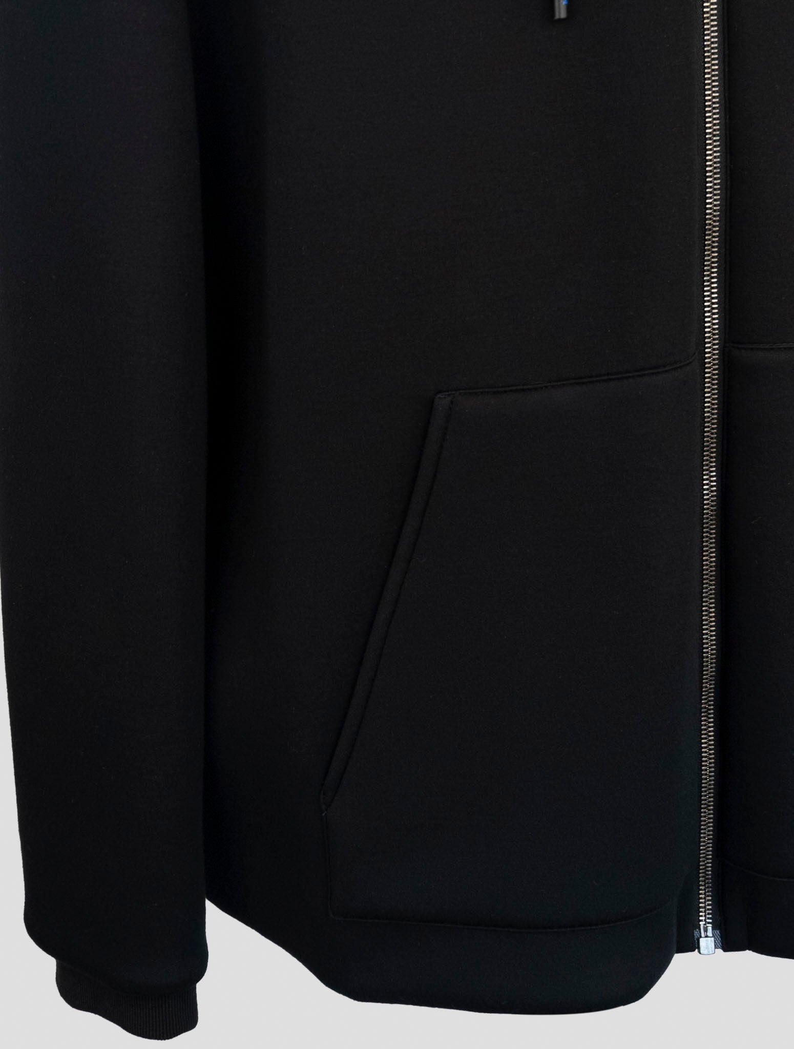 Kiton Knt Black Modal Coat
